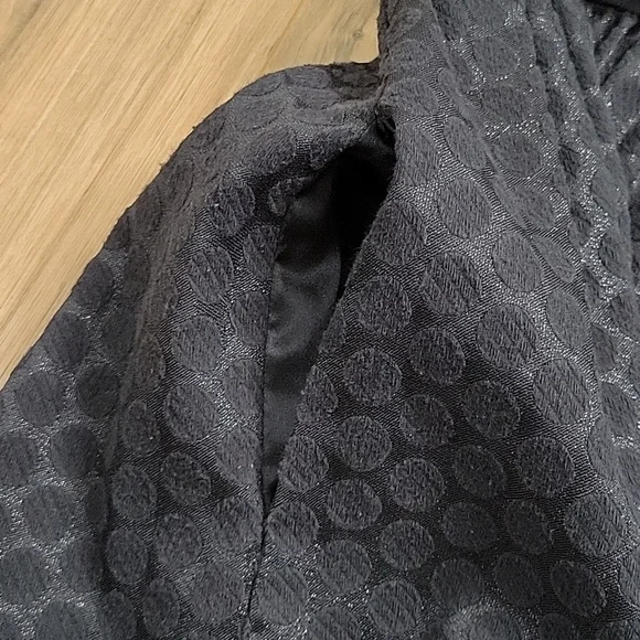 Wendy Katlen Black Metallic Sleeveless Dress - Picture 11 of 14